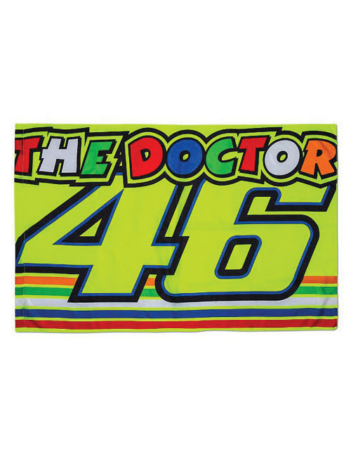 vr209403 MotoGP Valentino Rossi Flag 46 The Doctor Multicolor 140 X 90
