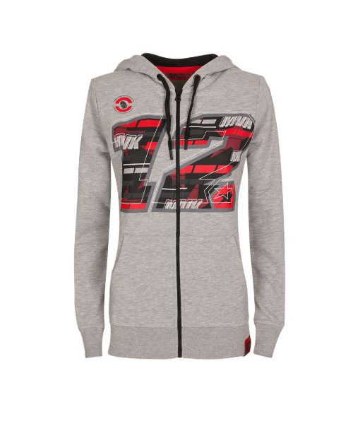 VIWFL367805_MAVERICK_VINALES_LADIES_HOODED_FLEECE_GREY