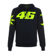 VRMFL351002_VR46 CLASSIC-SOLE E LUNA 19 FLEECE MAN BLUE