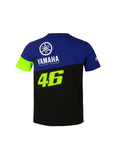 Valentino Rossi Jungen Yamaha Dual-Racing Kurzarmshirt 