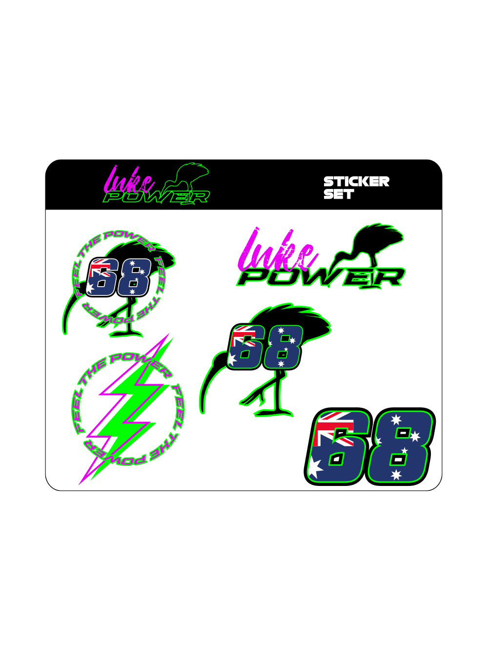 LP23A-002-LUKE-POWER-STICKER-SET