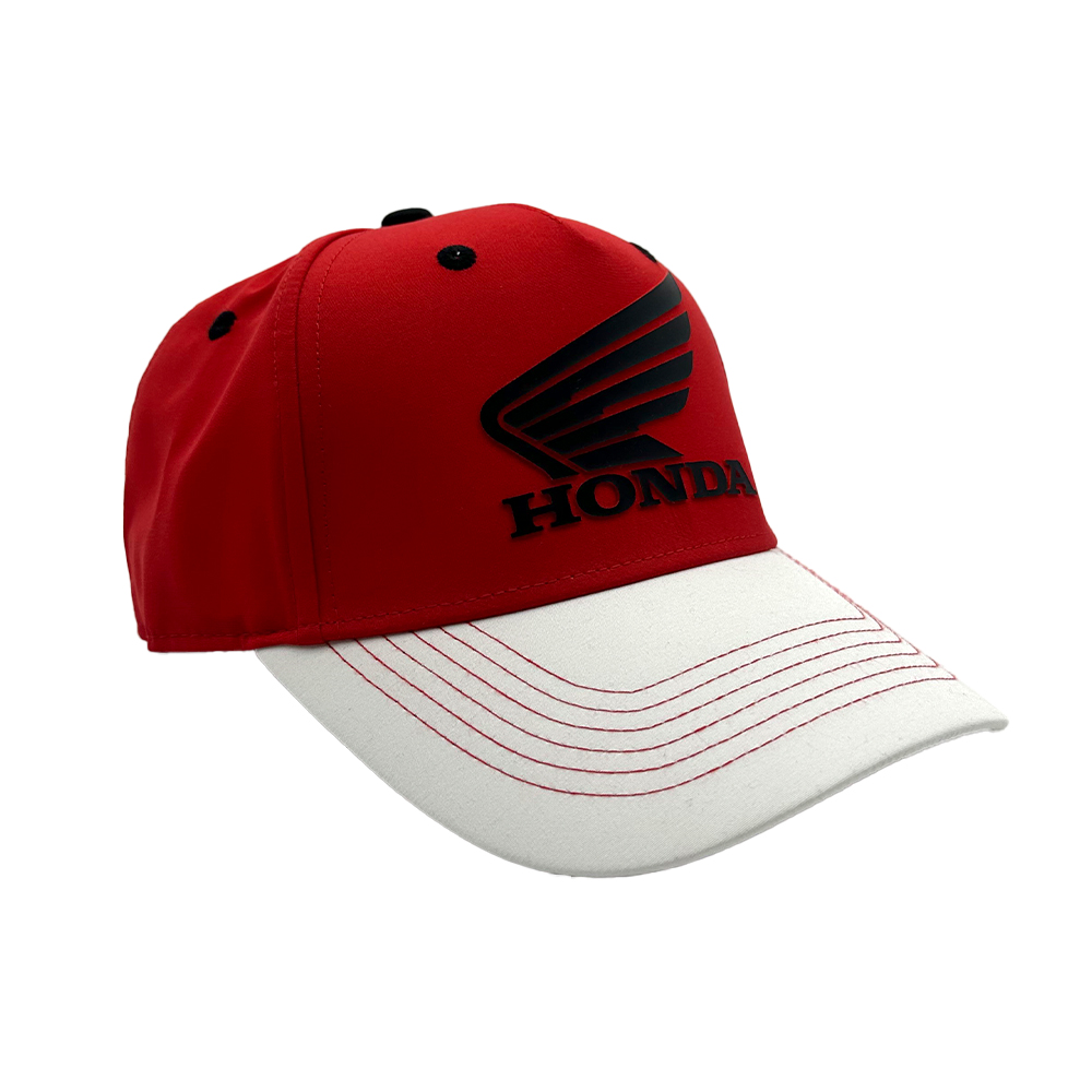 H23H-004 HONDA CAP RED_ WHITE V6
